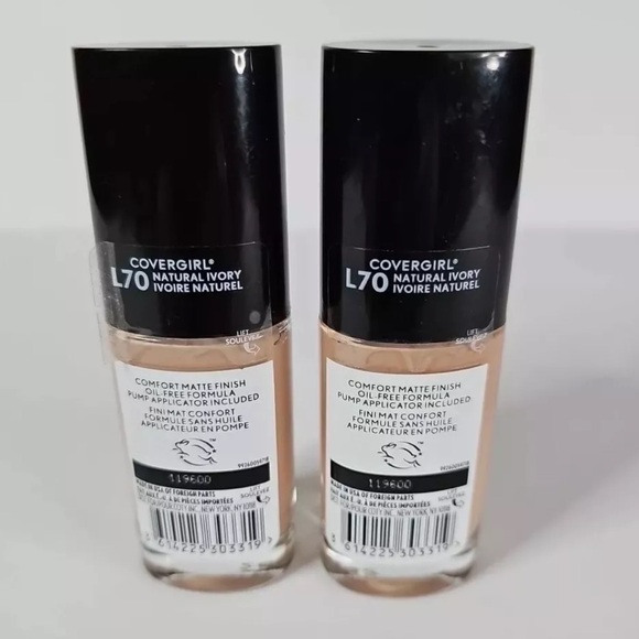 Covergirl TruBlend Matte Made L70 Natural Ivory Foundation LOT OF 2 - Picture 2 of 2